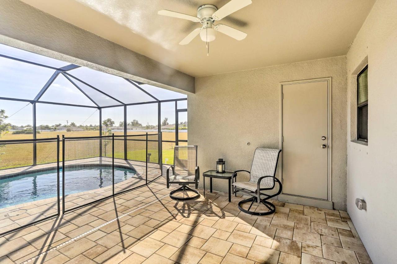 Central Cape Coral House With Private Screened Pool! Exterior photo
